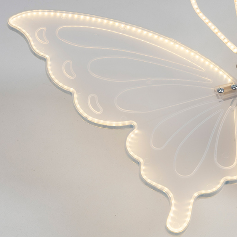 ΠΕΤΑΛΟΥΔΑ ΦΩΤΙΖΟΜΕΝΗ 60cm, ME ΚΙΝΗΣΗ, 12V ΜΕΤΑΣΧΗΜΑΤΙΣΤΗ, 120 LED/M, ΘΕΡΜΟ ΛΕΥΚΟ LED, ΠΡΟΕΚΤΑΣΗ ΠΑΡΟΧΗΣ 3m, IP44