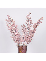 ΚΛΑΔΙ ΜΕ ΡΟΖ ΠΕΡΛΕ BERRY, 58cm
