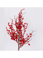 ΚΛΑΔΙ ΜΕ ΜΕΓΑΛΑ ΚΑΙ ΜΙΚΡΑ ΚΟΚΚΙΝΑ BERRIES, 73cm