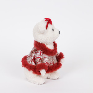 ΑΡΚΟΥΔΙΤΣΑ ΜΕ ΜΠΟΡΝΤΟ ΡΟΥΧΑ ΚΑΙ ΦΙΟΓΚΟ, 23cm