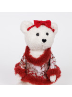 ΑΡΚΟΥΔΙΤΣΑ ΜΕ ΜΠΟΡΝΤΟ ΡΟΥΧΑ ΚΑΙ ΦΙΟΓΚΟ, 23cm