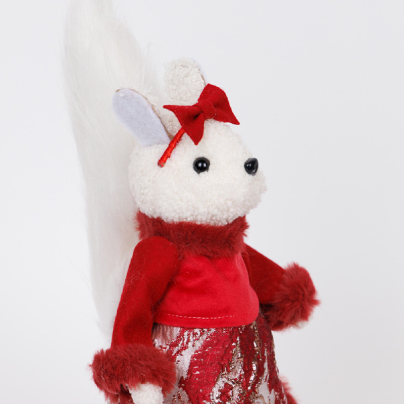 ΣΚΙΟΥΡΙΝΑ ΜΕ ΜΠΟΡΝΤΟ ΡΟΥΧΑ ΚΑΙ ΦΙΟΓΚΟ, 34cm