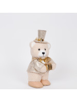 ΑΡΚΟΥΔΑΚΙ ΜΕ ΣΑΜΠΑΝΙ ΡΟΥΧΑ ΚΑΙ ΔΩΡΟ, 31cm