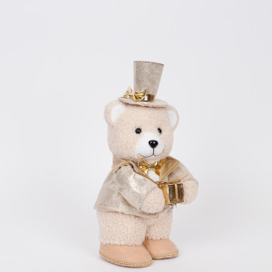 ΑΡΚΟΥΔΑΚΙ ΜΕ ΣΑΜΠΑΝΙ ΡΟΥΧΑ ΚΑΙ ΔΩΡΟ, 31cm