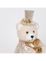 ΑΡΚΟΥΔΑΚΙ ΜΕ ΣΑΜΠΑΝΙ ΡΟΥΧΑ ΚΑΙ ΔΩΡΟ, 31cm