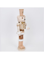 ΑΡΚΟΥΔΟΣ ΣΤΡΑΤΙΩΤΗΣ ΜΕ ΣΑΜΠΑΝΙ ΡΟΥΧΑ, 53cm