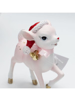 ΕΛΑΦΑΚΙ ΠΟΛΥΡΕΖΙΝ, ΡΟΖ, ΜΕ ΣΚΟΥΦΑΚΙ, 11.5x6x13.3cm