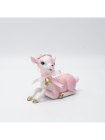 ΕΛΑΦΑΚΙ ΠΟΛΥΡΕΖΙΝ, ΡΟΖ, 9.7x5.8x13.5cm