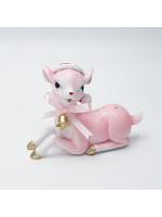 ΕΛΑΦΑΚΙ ΠΟΛΥΡΕΖΙΝ, ΡΟΖ, 9.7x5.8x13.5cm