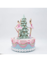 ΤΟΥΡΤΑ ΠΟΛΥΡΕΖΙΝ, ΜΟΥΣΙΚΟ ΚΟΥΤΙ, 22.7x22.7x31.7cm