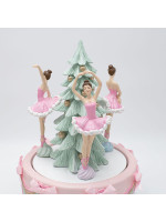 ΤΟΥΡΤΑ ΠΟΛΥΡΕΖΙΝ, ΜΟΥΣΙΚΟ ΚΟΥΤΙ, 22.7x22.7x31.7cm