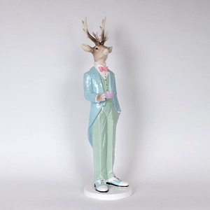 ΚΥΡΙΟΣ ΤΑΡΑΝΔΟΣ ΠΟΛΥΡΕΖΙΝ, ΓΑΛΑΖΙΟΣ, 24.5x19x70