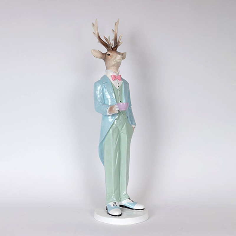 ΚΥΡΙΟΣ ΤΑΡΑΝΔΟΣ ΠΟΛΥΡΕΖΙΝ, ΓΑΛΑΖΙΟΣ, 24.5x19x70