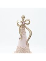 ΔΕΝΤΡΟ ΠΟΛΥΡΕΖΙΝ, ΡΟΖ ΝΤΕΓΚΡΑΝΤΕ, ΜΕ ΦΙΟΓΚΟ, 13x13x35.5cm