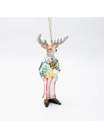 ΓΥΑΛΙΝΟ ΣΤΟΛΙΔΙ, ΤΑΡΑΝΔΟΣ, ΜΕ CΑΝDY ΡΟΥΧΟ, 16cm