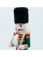 ΚΑΡΥΟΘΡΑΥΣΤΗΣ, ΚΟΚΚΙΝΟΣ ΠΡΑΣΙΝΟΣ, ΜΕ ΤΥΜΠΑΝΟ, 8.5x30.3cm