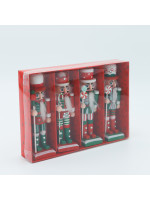 ΚΑΡΥΟΘΡΑΥΣΤΗΣ, ΚΟΚΚΙΝΟ ΠΡΑΣΙΝΟ CANDY, ΣΕΤ 4TMX, 5x13cm