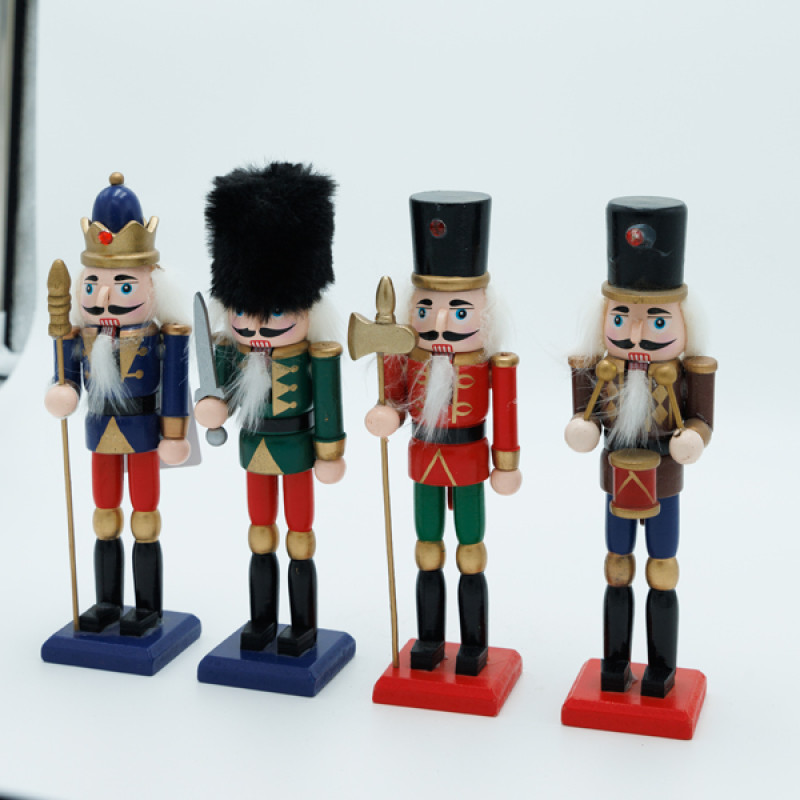 ΚΑΡΥΟΘΡΑΥΣΤΗΣ, ΚΟΚΚΙΝΟ ΠΡΑΣΙΝΟ ΜΠΛΕ, ΣΕΤ 4TMX, 5x18cm