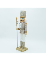 ΚΑΡΥΟΘΡΑΥΣΤΗΣ, ΛΕΥΚΟΣ ΣΑΜΠΑΝΙ, ΜΕ ΣΚΗΠΤΡΟ ΚΑΙ ΝΙΦΑΔΑ, 10x38cm