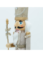 ΚΑΡΥΟΘΡΑΥΣΤΗΣ, ΛΕΥΚΟΣ ΣΑΜΠΑΝΙ, ΜΕ ΣΚΗΠΤΡΟ ΚΑΙ ΝΙΦΑΔΑ, 10x38cm