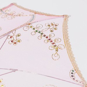 ΟΜΠΡΕΛΑ, ΡΟΖ ΟΡΓΑΝΤΖΑ, 41cm