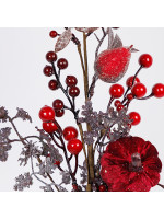 ΚΛΑΔΙ, ΜΕ ΜΠΟΡΝΤΟ ΚΑΙ ΣΚΟΥΡΟ ΜΩΒ ΚΟΛΟΚΥΘΕΣ, 60cm