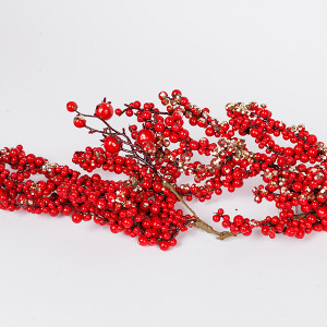 ΓΙΡΛΑΝΤΑ, ΜΕ ΚΟΚΚΙΝΑ ΚΑΙ ΣΑΜΠΑΝΙ BERRIES, 130cm