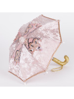 ΟΜΠΡΕΛΑ ΓΚΕΙΣΑΣ, ΡΟΖ ΒΕΛΟΥΔΟ, 16x20cm