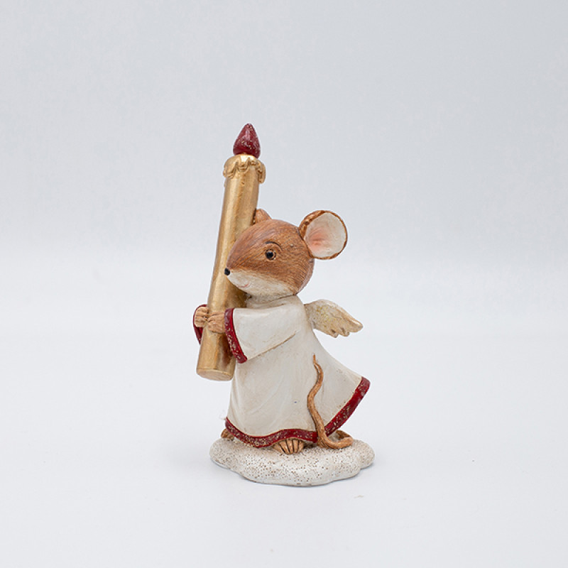 ΔΙΑΚΟΣΜΗΤΙΚΟ ΠΟΛΥΡΕΖΙΝ, ΠΟΝΤΙΚΑΚΙ ΑΓΓΕΛΑΚΙ, 6.5x12cm