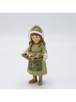 ΣΤΟΛΙΔΙ ΠΟΛΥΡΕΖΙΝ, ΚΟΡΙΤΣΑΚΙ, ΠΡΑΣΙΝΟ ΜΕ ΚΑΛΑΘΙ ΜΕ ΦΡΟΥΤΑ, 5.5x12cm