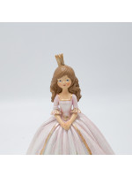 ΚΟΥΜΠΑΡΑΣ ΠΟΛΥΡΕΖΙΝ, ΠΡΙΓΚΙΠΙΣΑ, ΡΟΖ, 14.5x18cm