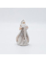 ΣΤΟΛΙΔΙ ΠΟΛΥΡΕΖΙΝ, ΑΓΙΟΣ ΒΑΣΙΛΗΣ ΜΕ ΛΙΣΤΑ ΔΩΡΩΝ, ΡΟΖ ΑΠΑΛΟ, 6x10.5cm