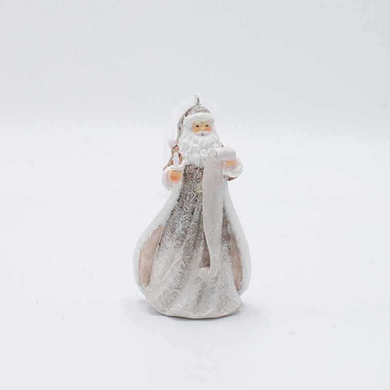 ΣΤΟΛΙΔΙ ΠΟΛΥΡΕΖΙΝ, ΑΓΙΟΣ ΒΑΣΙΛΗΣ ΜΕ ΛΙΣΤΑ ΔΩΡΩΝ, ΡΟΖ ΑΠΑΛΟ, 6x10.5cm