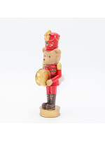 ΔΙΑΚΟΣΜΗΤΙΚΟ ΠΟΛΥΡΕΖΙΝ, ΑΡΚΟΥΔΟΣ ΣΤΡΑΤΙΩΤΗΣ ΜΕ ΤΥΜΠΑΝΟ, 6.5x17.5cm