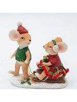 ΔΙΑΚΟΣΜΗΤΙΚΟ ΠΟΛΥΡΕΖΙΝ, ΠΟΝΤΙΚΑΚΙΑ ΣΕ ΕΛΚΥΘΡΟ, 11x11cm