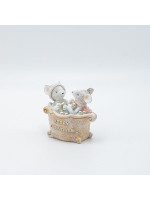 ΔΙΑΚΟΣΜΗΤΙΚΟ ΠΟΛΥΡΕΖΙΝ, ΠΟΝΤΙΚΑΚΙΑ ΣΕ ΜΠΑΝΙΕΡΑ, 9x7cm