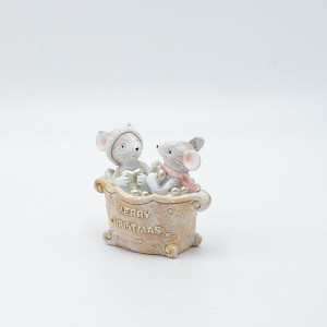 ΔΙΑΚΟΣΜΗΤΙΚΟ ΠΟΛΥΡΕΖΙΝ, ΠΟΝΤΙΚΑΚΙΑ ΣΕ ΜΠΑΝΙΕΡΑ, 9x7cm