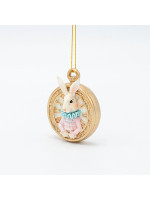 ΣΤΟΛΙΔΙ ΠΟΛΥΡΕΖΙΝ, ΡΟΛΟΙ ΜΕ ΛΑΓΟ, ΧΡΥΣΟ ΡΟΖ, 5.5x7cm