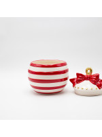 ΜΠΙΣΚΟΤΙΕΡΑ, ΧΡΙΣΤΟΥΓΕΝΝΙΑΤΙΚΗ ΜΠΑΛΑ CANDY, ΔΙΑΚΟΣΜΗΤΙΚΗ, 20x23.5cm