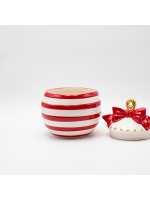 ΜΠΙΣΚΟΤΙΕΡΑ, ΧΡΙΣΤΟΥΓΕΝΝΙΑΤΙΚΗ ΜΠΑΛΑ CANDY, ΔΙΑΚΟΣΜΗΤΙΚΗ, 17x20cm