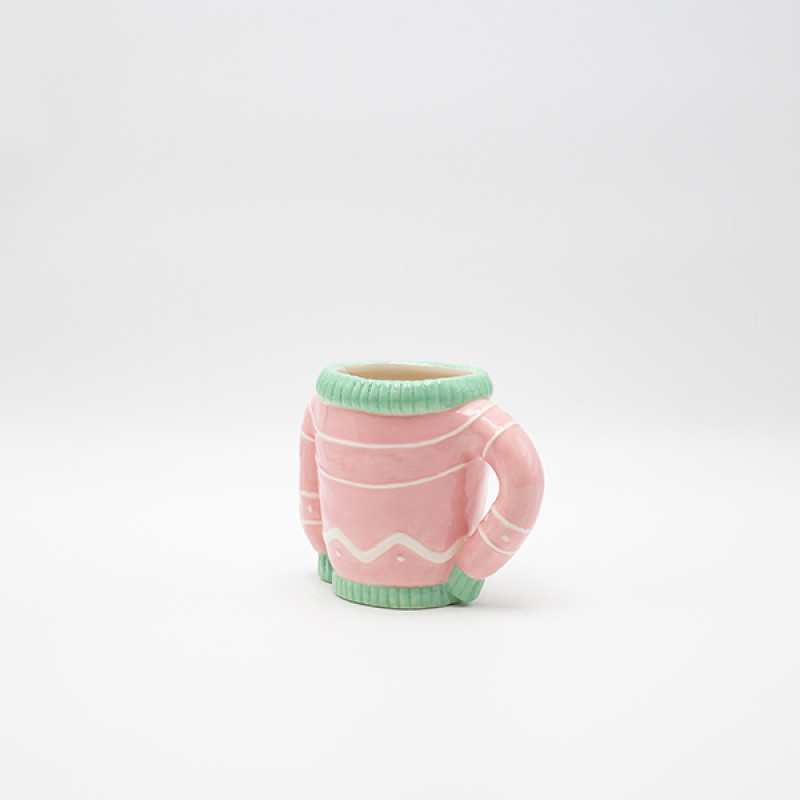 ΚΟΥΠΑ, ΠΟΥΛΟΒΕΡ, ΡΟΖ ΜΕ ΧΡΥΣΑ ΑΣΤΕΡΑΚΙΑ, ΔΙΑΚΟΣΜΗΤΙΚΗ, 15.1x12.1cm