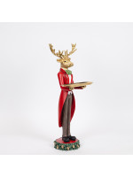 ΕΛΑΦΙ ΜΕ ΠΙΑΤΕΛΑ, ΚΑΙ ΣΤΟΛΙΣΜΕΝΑ ΚΕΡΑΤΑ, ΠΟΛΥΡΕΖΙΝ, 19x61cm