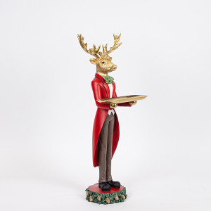 ΕΛΑΦΙ ΜΕ ΠΙΑΤΕΛΑ, ΚΑΙ ΣΤΟΛΙΣΜΕΝΑ ΚΕΡΑΤΑ, ΠΟΛΥΡΕΖΙΝ, 19x61cm