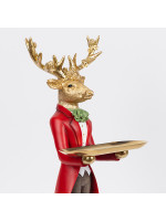 ΕΛΑΦΙ ΜΕ ΠΙΑΤΕΛΑ, ΚΑΙ ΣΤΟΛΙΣΜΕΝΑ ΚΕΡΑΤΑ, ΠΟΛΥΡΕΖΙΝ, 19x61cm