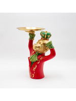 ΜΑΙΜΟΥΔΙΤΣΑ ΜΕ ΠΙΑΤΕΛΑ, ΚΟΚΚΙΝΟ, ΠΟΛΥΡΕΖΙΝ, 27.5x27.2cm