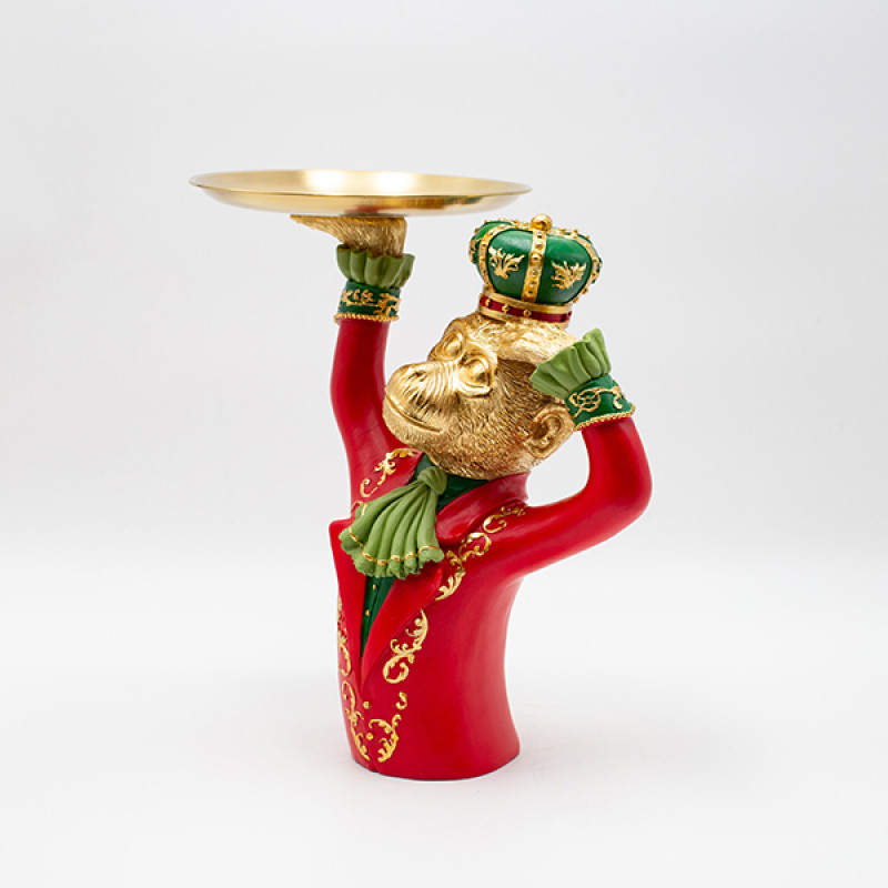 ΜΑΙΜΟΥΔΙΤΣΑ ΜΕ ΠΙΑΤΕΛΑ, ΚΟΚΚΙΝΟ, ΠΟΛΥΡΕΖΙΝ, 27.5x27.2cm