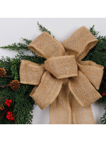 ΣΤΕΦΑΝΙ ΜΕ ΦΙΟΓΚΟ ΛΙΝΑΤΣΑ, 60cm