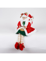 ΑΡΛΕΚΙΝΟΣ ΜΕ ΚΟΚΚΙΝΗ ΚΑΠΑ ΚΑΙ ΠΡΑΣΙΝΗ ΦΟΡΕΣΙΑ, 61cm