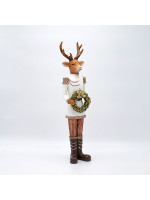 ΤΑΡΑΝΔΟΣ ΠΟΛΥΡΕΖΙΝ, ΜΕ ΣΤΕΦΑΝΙ, 41.5cm