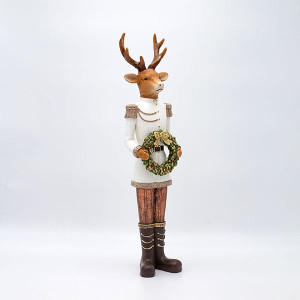 ΤΑΡΑΝΔΟΣ ΠΟΛΥΡΕΖΙΝ, ΜΕ ΣΤΕΦΑΝΙ, 41.5cm